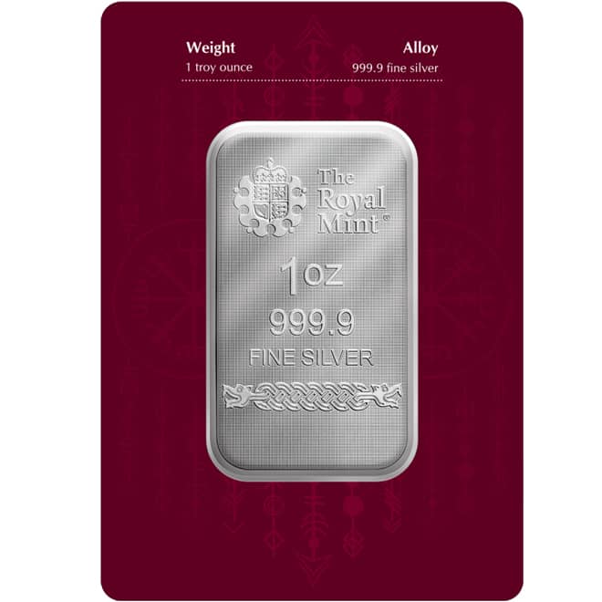 Lingou argint Thor (Zei Nordici) 1 oz 2025 Germania Mint (spate)