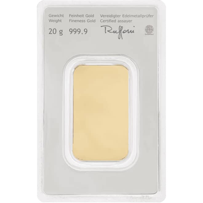 Spate lingou aur 20 grame Austrian Mint 999.9 Austria