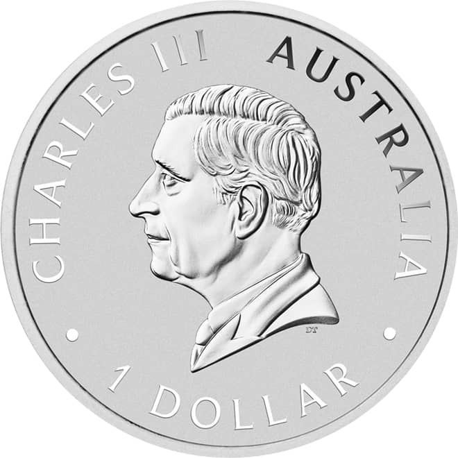 Avers moneda argint Lebada (Australian Swan) 2025 1 oz Australia