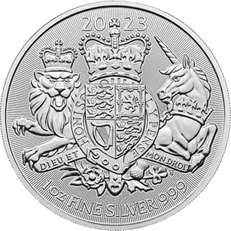 Moneda argint The Royal Arms 2023 1 oz Marea Britanie