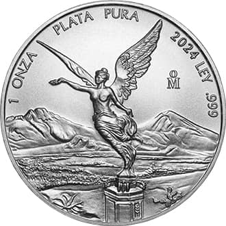 Moneda argint Libertad Mexic 1 oz 2024