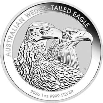 Moneda argint Wedge-tailed Eagle (Vultur cu Coada-Pana) 1 oz 2026
